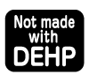 Not made with di(2-ethylhexyl) phthalate