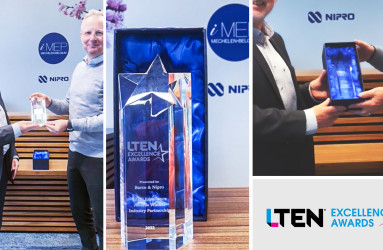 LTEN award provided to iMEP - awards - business men