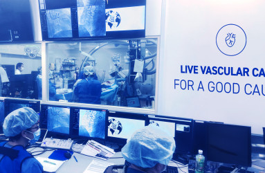 Nipro vascular live case at CTO Live Aid