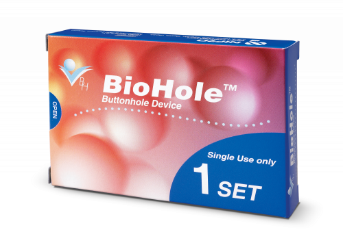 BioHole ButtonHole Device box