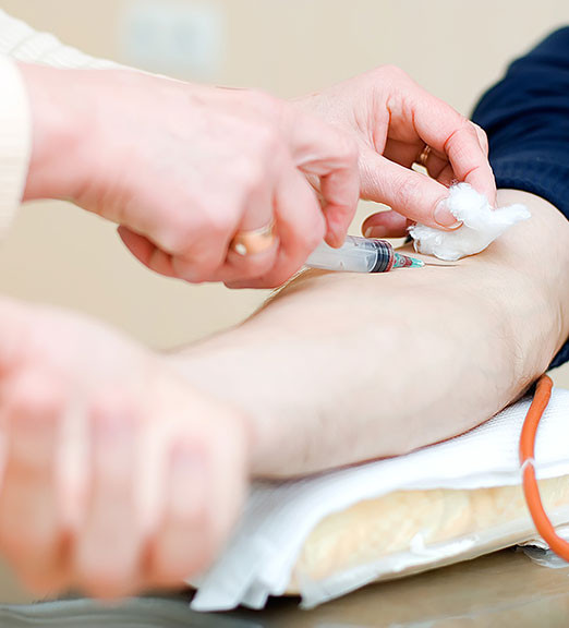 nurse with syringe in patient - hazardous drugs - Hospital products 29012119