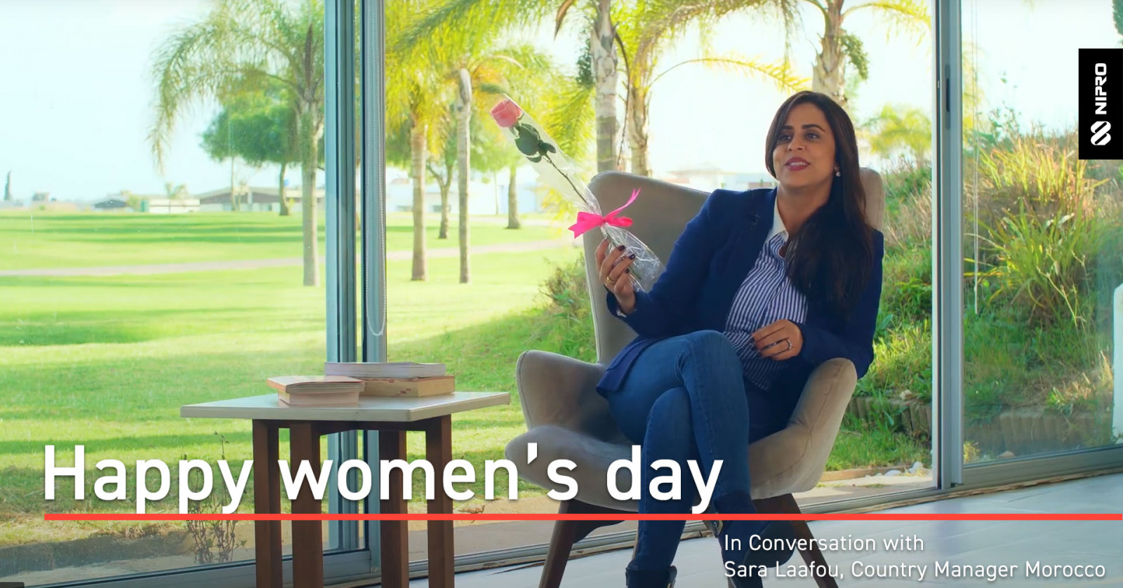 women's day - Sara Laafou interview Morocco