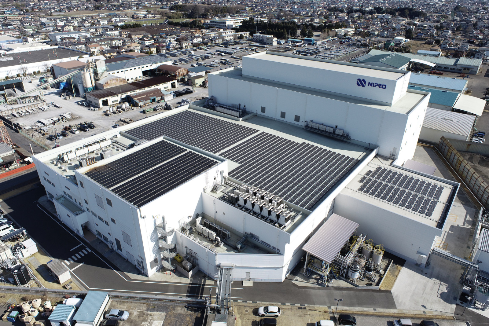 Kondo Plant -Nipro - solar power- eco friendly industry