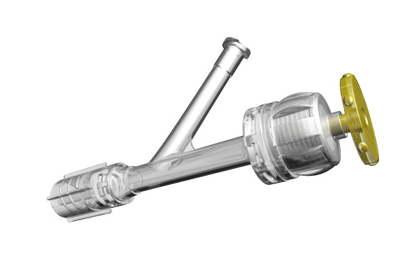 okay2 y-connector Nipro vascular product