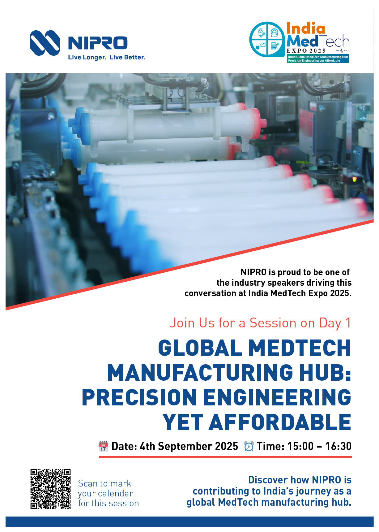 Nipro at India MedTech session